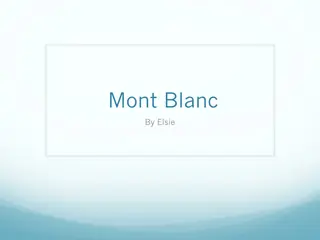 Explore Mont Blanc: A Majestic Fold Mountain in the Alps