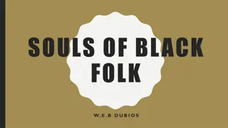 Analysis of Du Bois' Use of Prejudice and Rhetorical Devices in 'Souls of Black Folk'