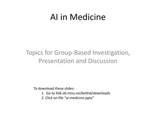 Innovations in AI Applications for Group-Based Medical Investigation