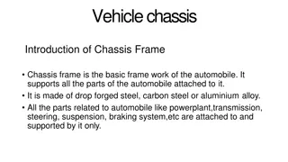 Automobile Chassis: Frame, Operating Conditions, and Components