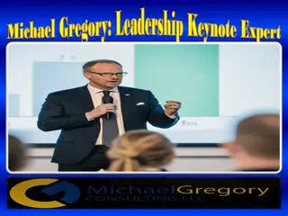 Michael Gregory Leadership Keynote Expert