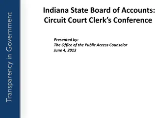 Indiana Open Door Law for Public Access