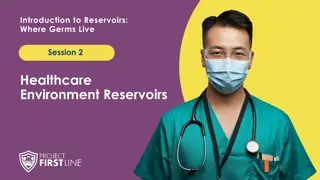 Reservoirs of Germs in Healthcare Environments