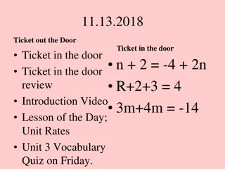 Ratios and Unit Rates in Mathematics