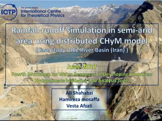 Rainfall-Runoff Simulation in Semi-Arid Area Using Distributed CHyM Model: DEZ River Basin Study