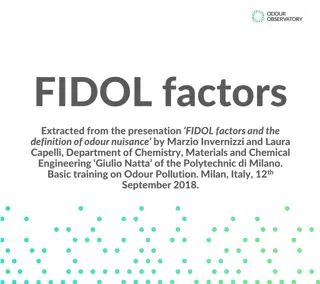 FIDOL Factors in Odour Nuisance Evaluation