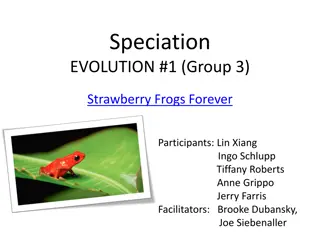 Speciation in Biology: A Comprehensive Approach