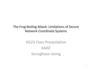 Analysis of Network Coordinate Systems and Security Vulnerabilities