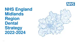 Midlands Region Dental Strategy 2022-2024 Overview and Focus Areas