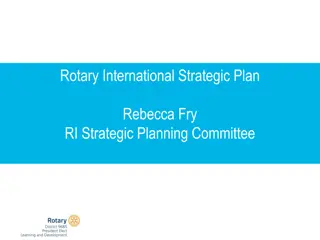 Rotary International Strategic Plan by Rebecca Fry