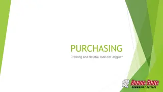 Comprehensive Purchasing Training and Tools for Jaggaer Users