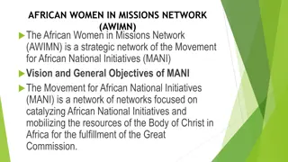 Empowering African Women in Missions Network (AWIMN) for the Great Commission