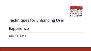 Techniques for Enhancing User Experience in Public Libraries