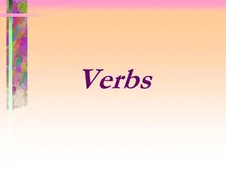 Understanding Verbs: Parts, Functions, and Classification