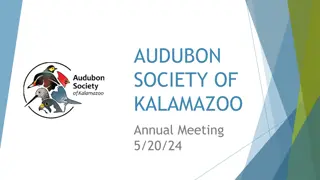 Audubon Society of Kalamazoo Annual Meeting Highlights