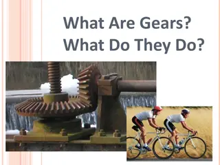 Gears and Their Applications