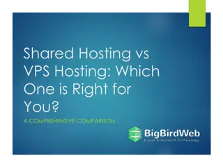 Shared Hosting vs VPS Hosting Which One is Right for You