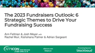 Insights from the 2023 Fundraisers Outlook Study