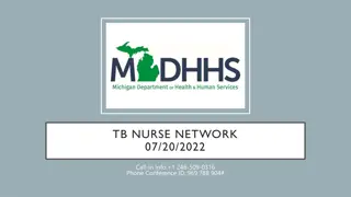 TB Nurse Network Updates and Training Opportunities