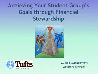 Financial Stewardship for Student Groups: Achieving Goals through Audit & Advisory Services