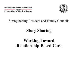 Fostering Relationships through Story Sharing in Resident and Family Councils