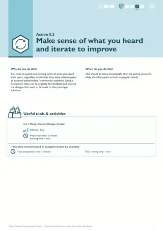 Iterative Feedback Framework for Prototype Improvement