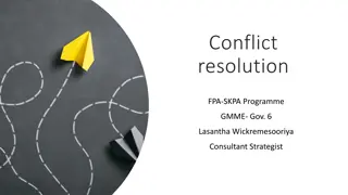 Effective Conflict Resolution Strategies in Organizations