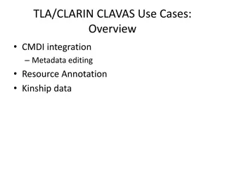 Integrating CMDI for Metadata Editing and Kinship Data Annotation