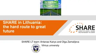 The Journey of SHARE in Lithuania: Striving for a Bright Future