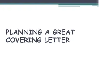 Mastering the Art of Writing a Compelling Covering Letter