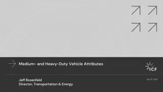 Medium and Heavy-Duty Vehicle Attributes for Energy Commission Forecasting