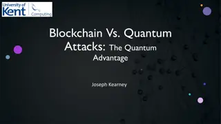 Blockchain Vulnerabilities to Quantum Attacks