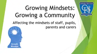 Fostering Growth Mindsets in School Communities