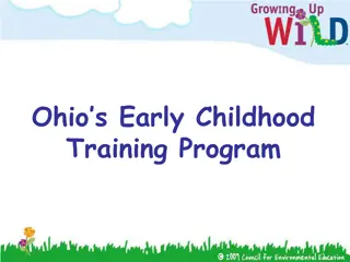 Exploring Outdoor Learning with Ohio's Early Childhood Training Program