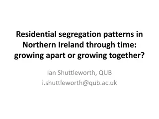 Residential Segregation Patterns in Northern Ireland: A Study of Changing Trends