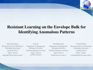 Resistant Learning on the Envelope Bulk for Anomalous Patterns Detection