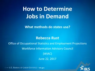 Methods for Determining In-Demand Jobs