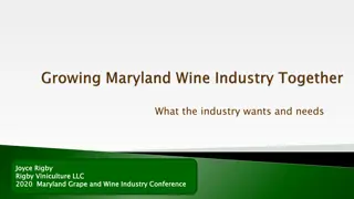 Insights from Maryland Grape and Wine Industry Conference 2020