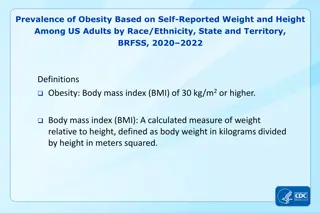 Prevalence of Obesity Among US Adults by Race/Ethnicity, State, and Territory 2020-2022