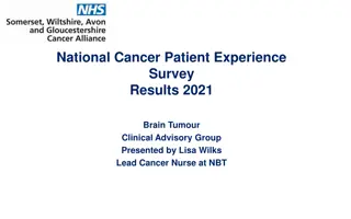 National Cancer Patient Experience Survey 2021 Results Overview