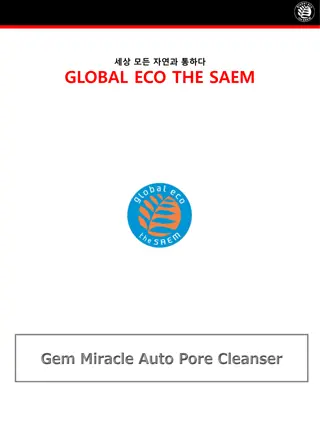 Gem Miracle Auto Pore Cleanser - Professional Quality Cleansing Tool