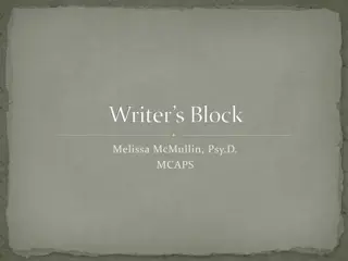 Overcoming Writer's Block: Strategies and Techniques for Creative Inspiration