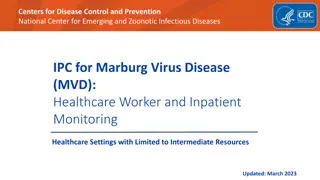 Marburg Virus Disease Monitoring Guidelines for Healthcare Workers and Inpatients