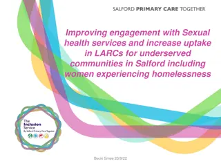 Enhancing Access to Sexual Health Services for Underserved Communities in Salford