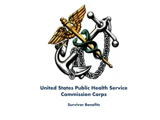 United States Public Health Service Commission Corps Survivor Benefits Overview