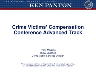 Crime Victims Compensation Program in Texas