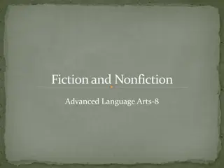 Fiction and Nonfiction in Language Arts