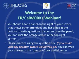 Emergency Response and CalWORKs Integration