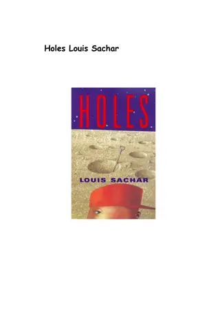 Camp Green Lake in 'Holes' by Louis Sachar