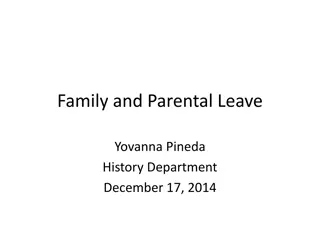 Family and Parental Leave Insights: U.S. and Global Perspectives